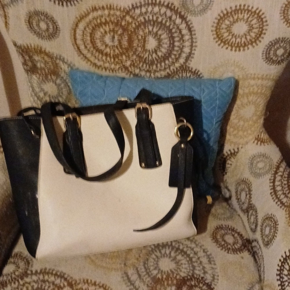 Elegant Black and Pink Women's Tote Bag